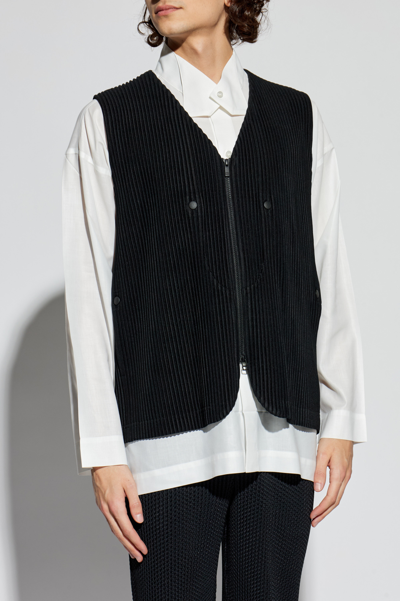 Homme Plissé Issey Miyake Pleated vest | Men's Clothing | Vitkac